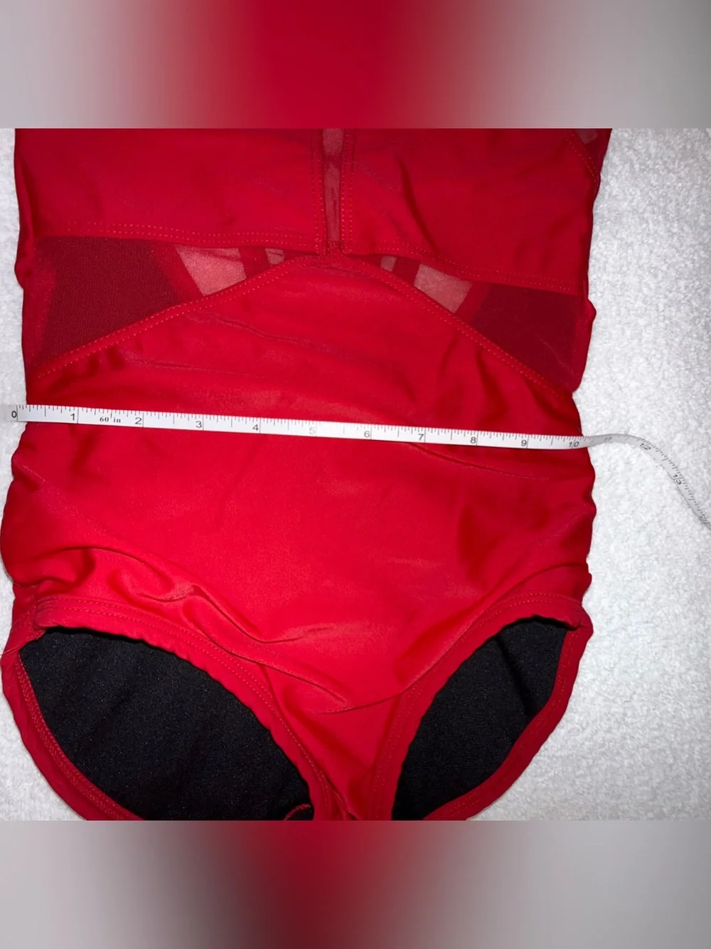 Five the Label Kids Red Sleeveless One-Piece Leotard Size Youth X-Large